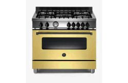 Bertazzoni A905MFECRE Master Dual Fuel Range Cooker - Cream